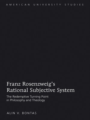cover image of Franz Rosenzweig's Rational Subjective System
